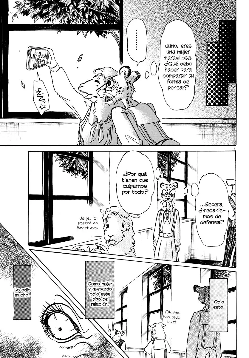 Beastars capítulo 70 página 10