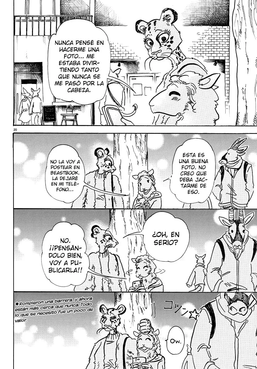 Beastars capítulo 70 página 20