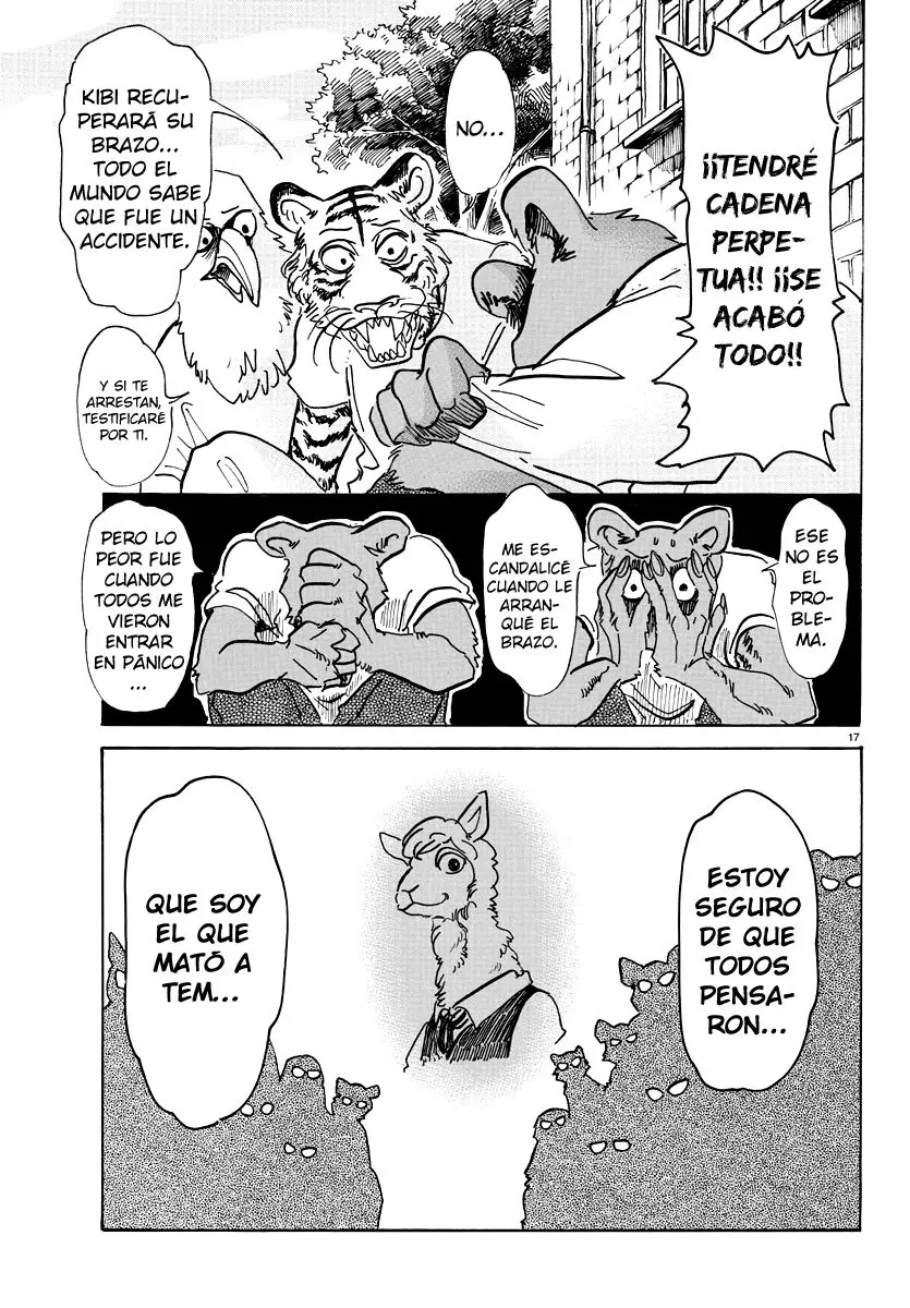 Beastars capítulo 71 página 17