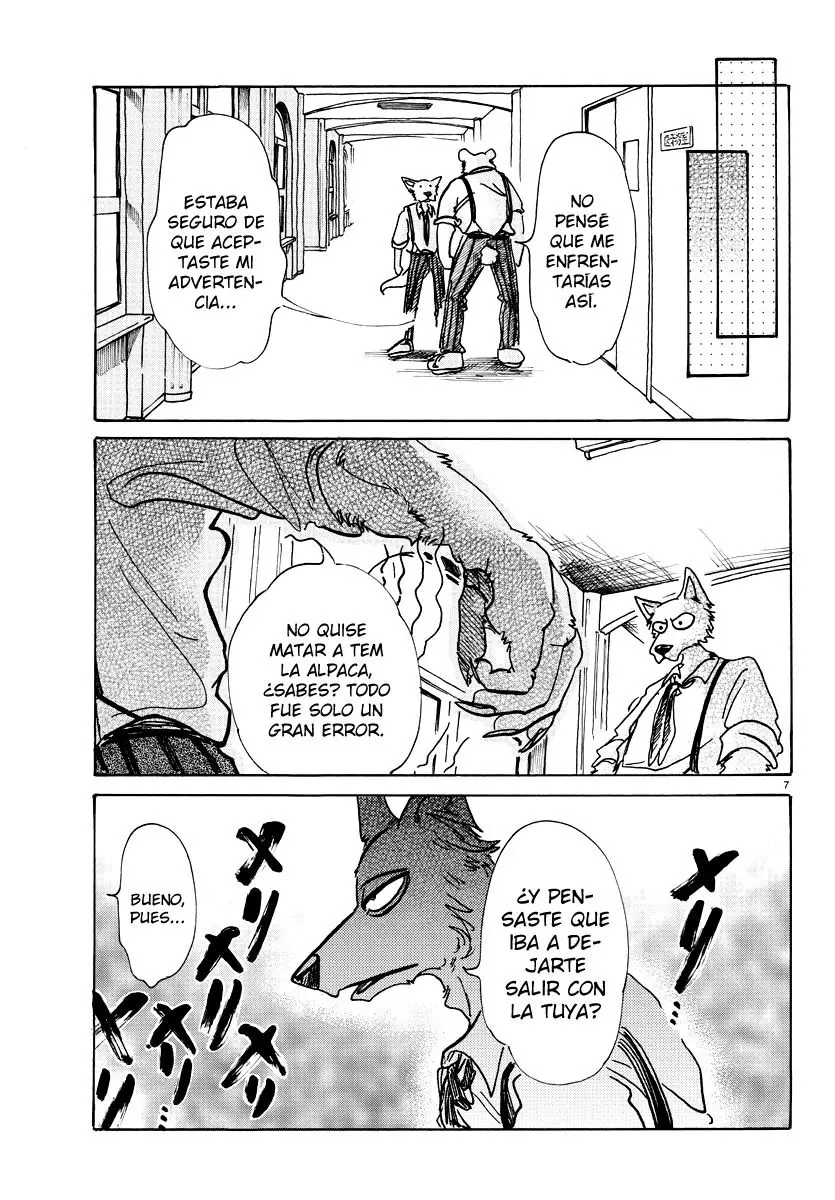 Beastars capítulo 72 página 8