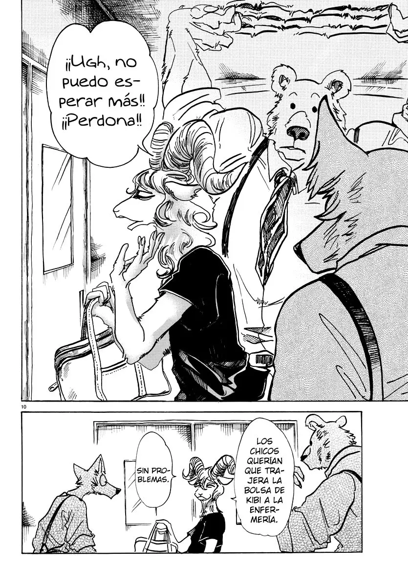 Beastars capítulo 72 página 10