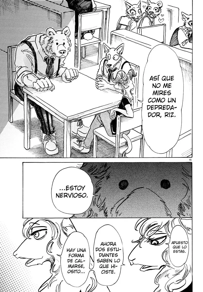 Beastars capítulo 72 página 15