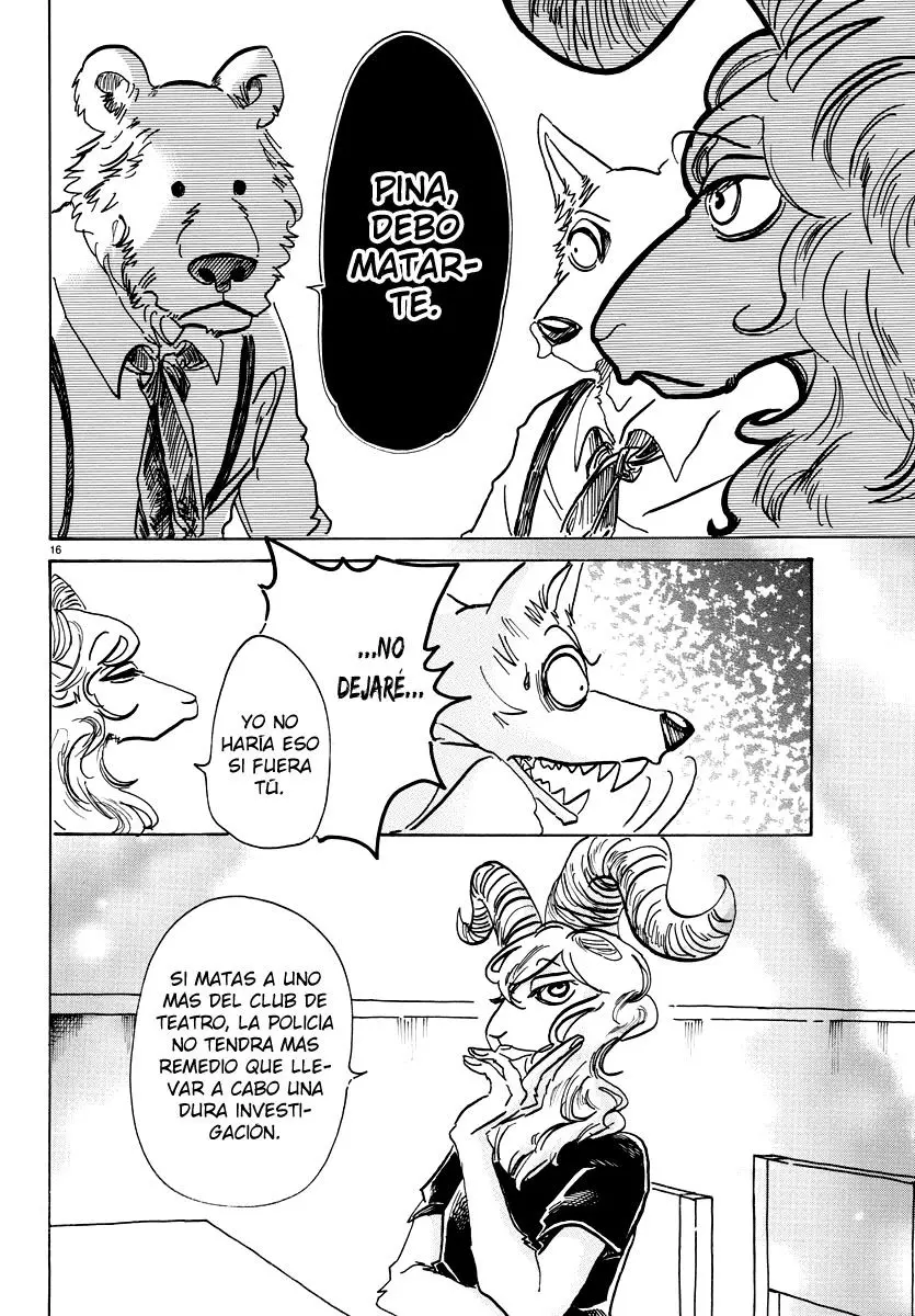 Beastars capítulo 72 página 16