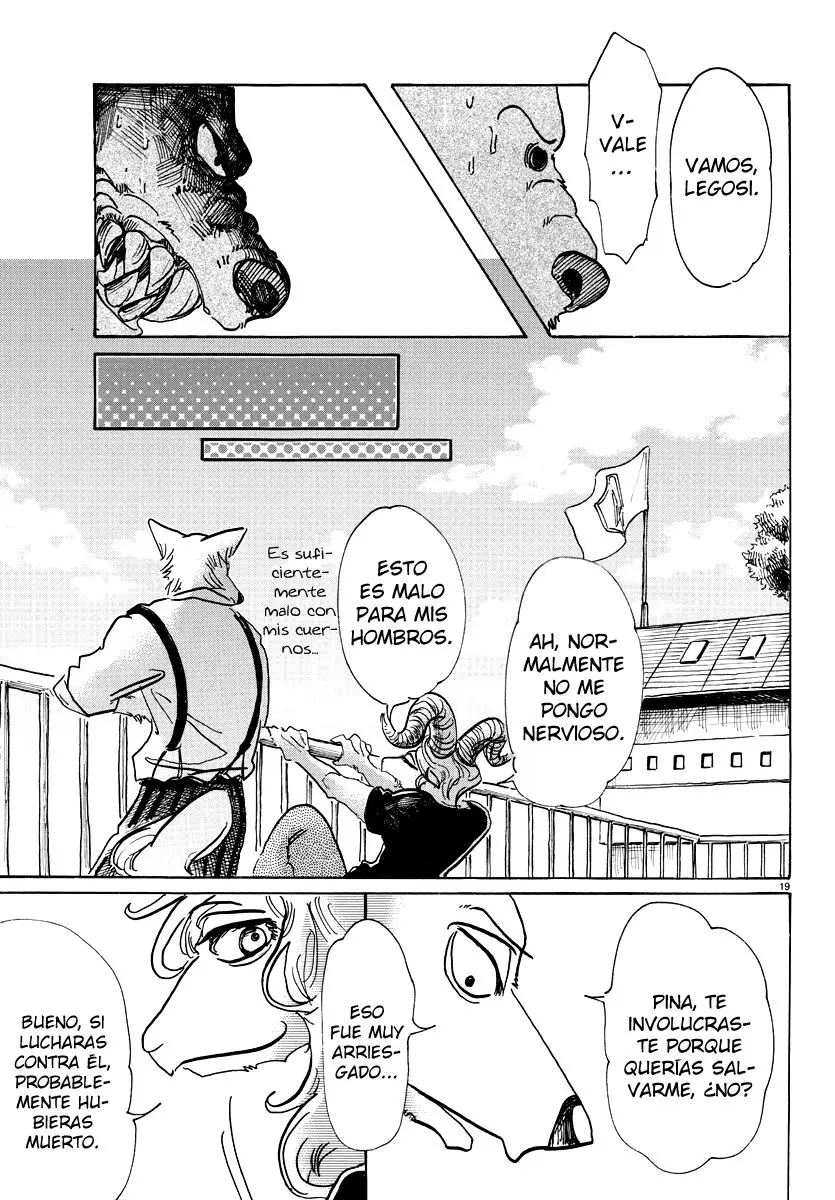 Beastars capítulo 72 página 19