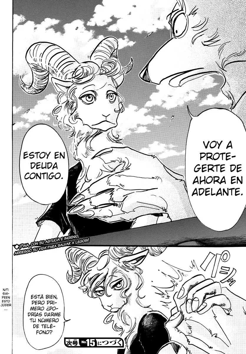 Beastars capítulo 72 página 20