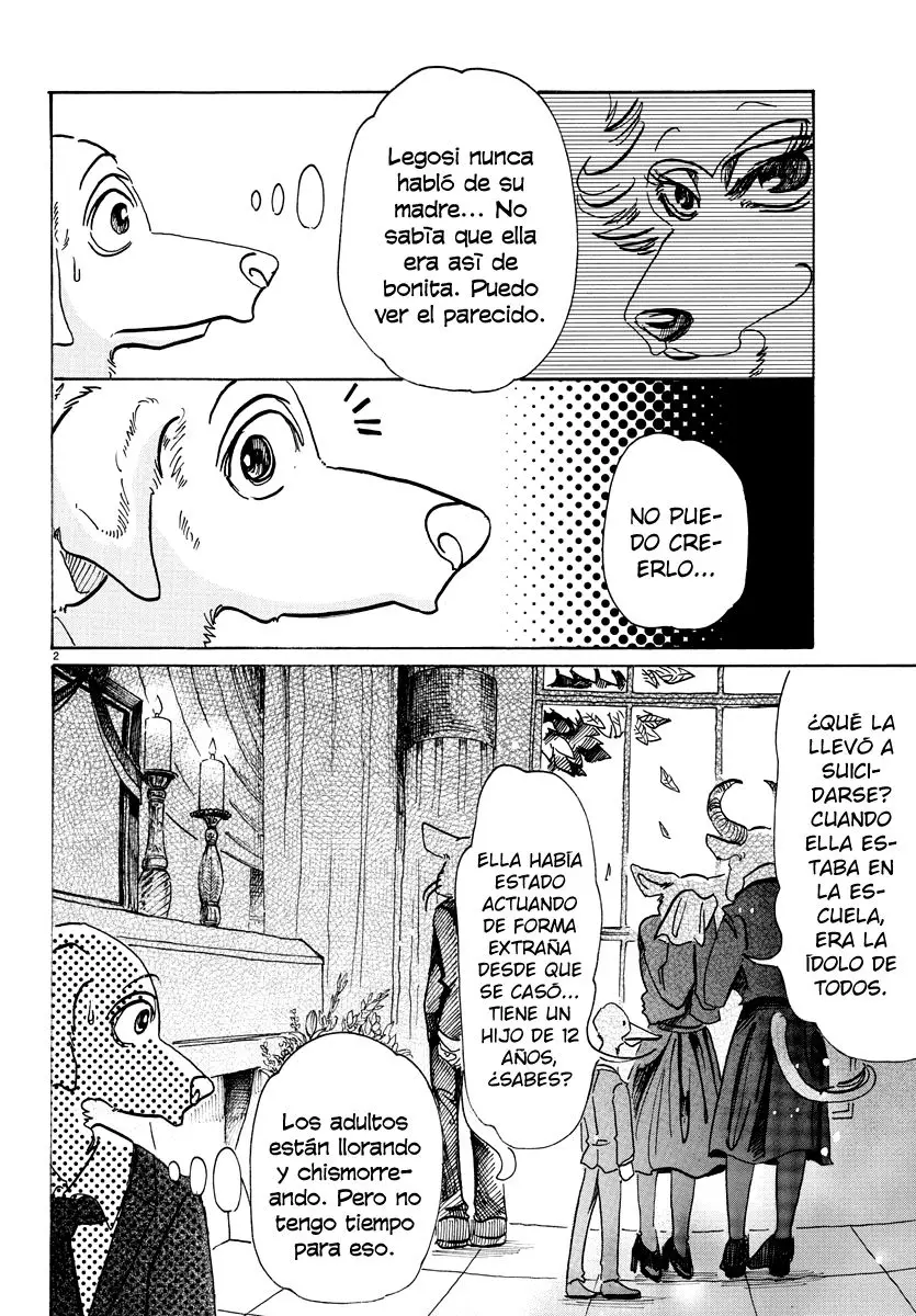 Beastars capítulo 73 página 3