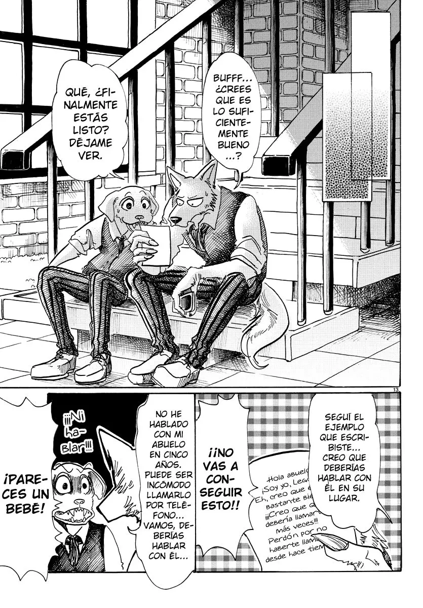Beastars capítulo 73 página 14