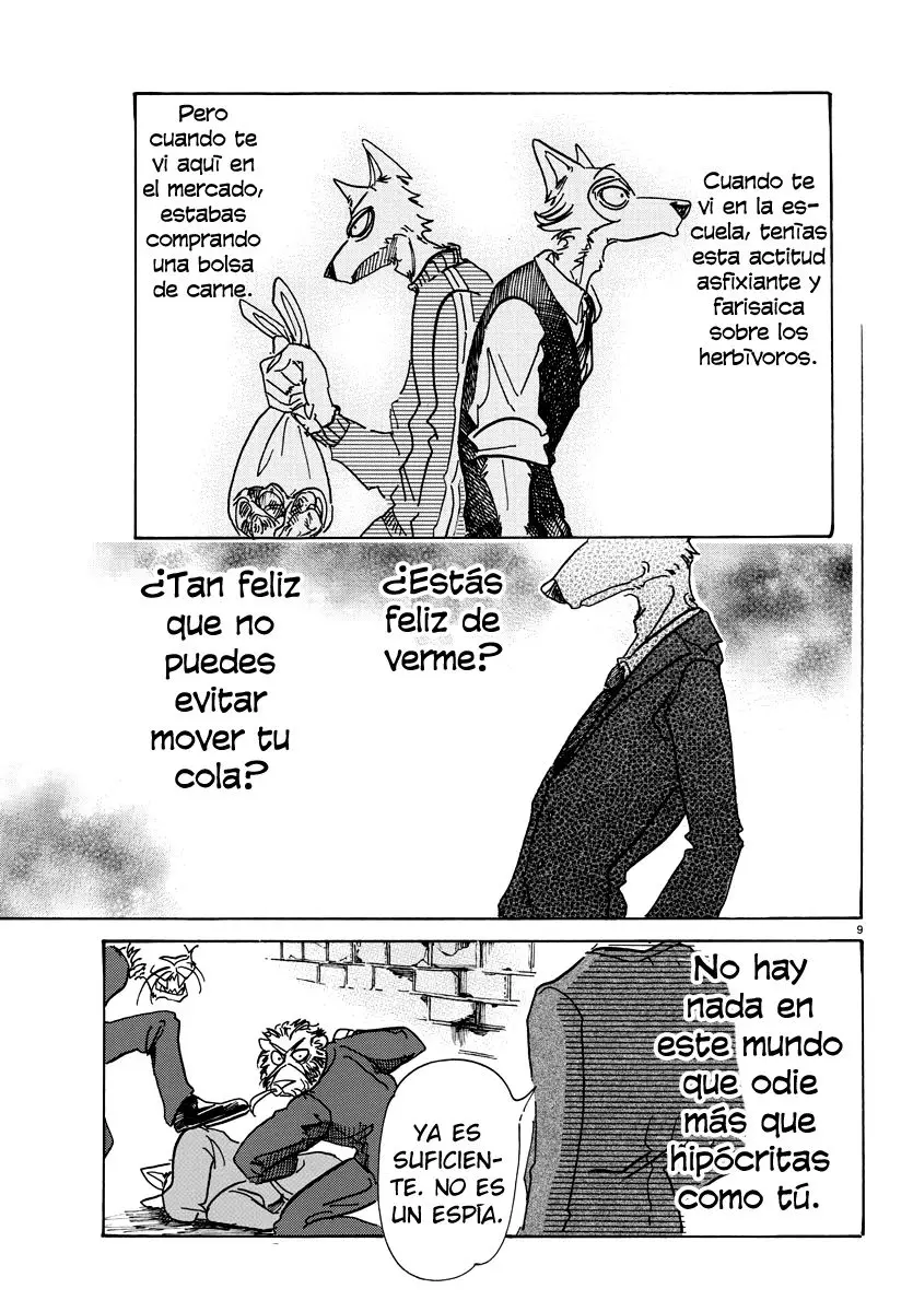 Beastars capítulo 75 página 10