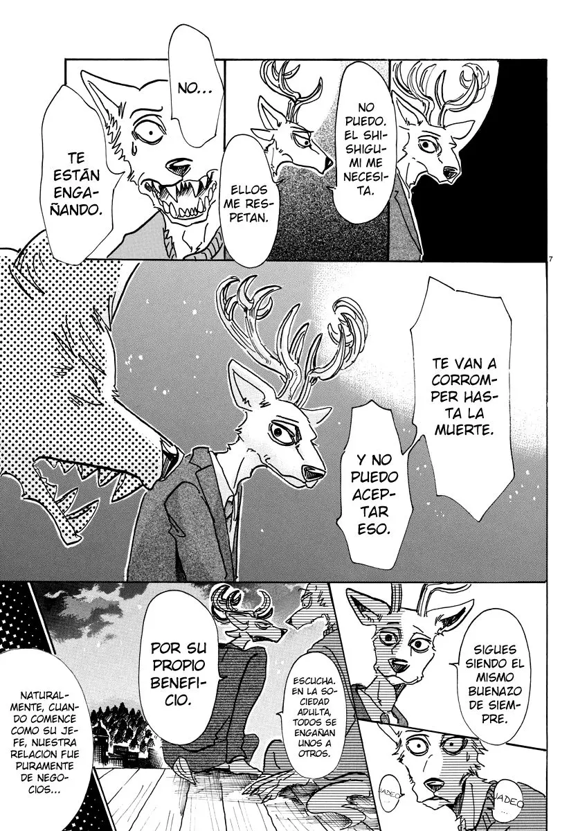 Beastars capítulo 76 página 9