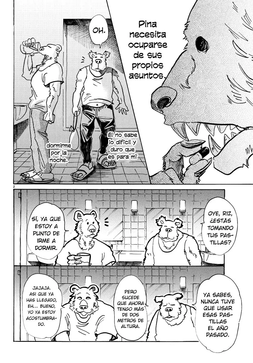 Beastars capítulo 77 página 3