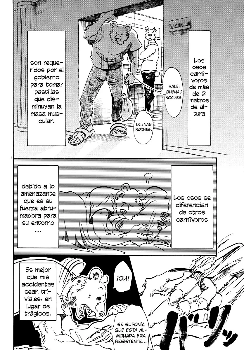 Beastars capítulo 77 página 5