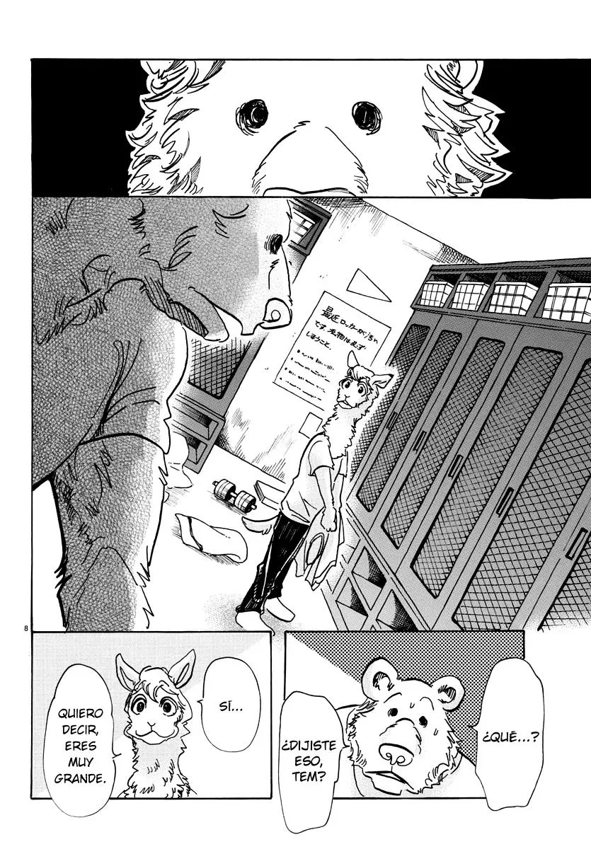 Beastars capítulo 77 página 9
