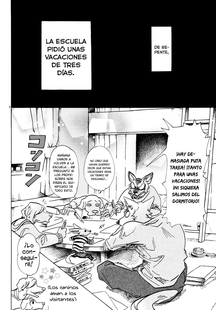 Beastars capítulo 78 página 3