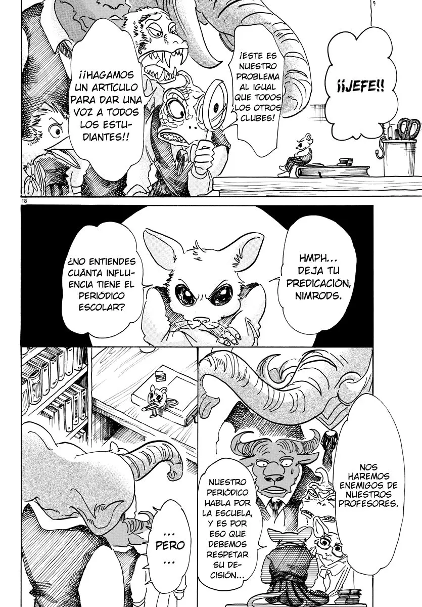 Beastars capítulo 78 página 18