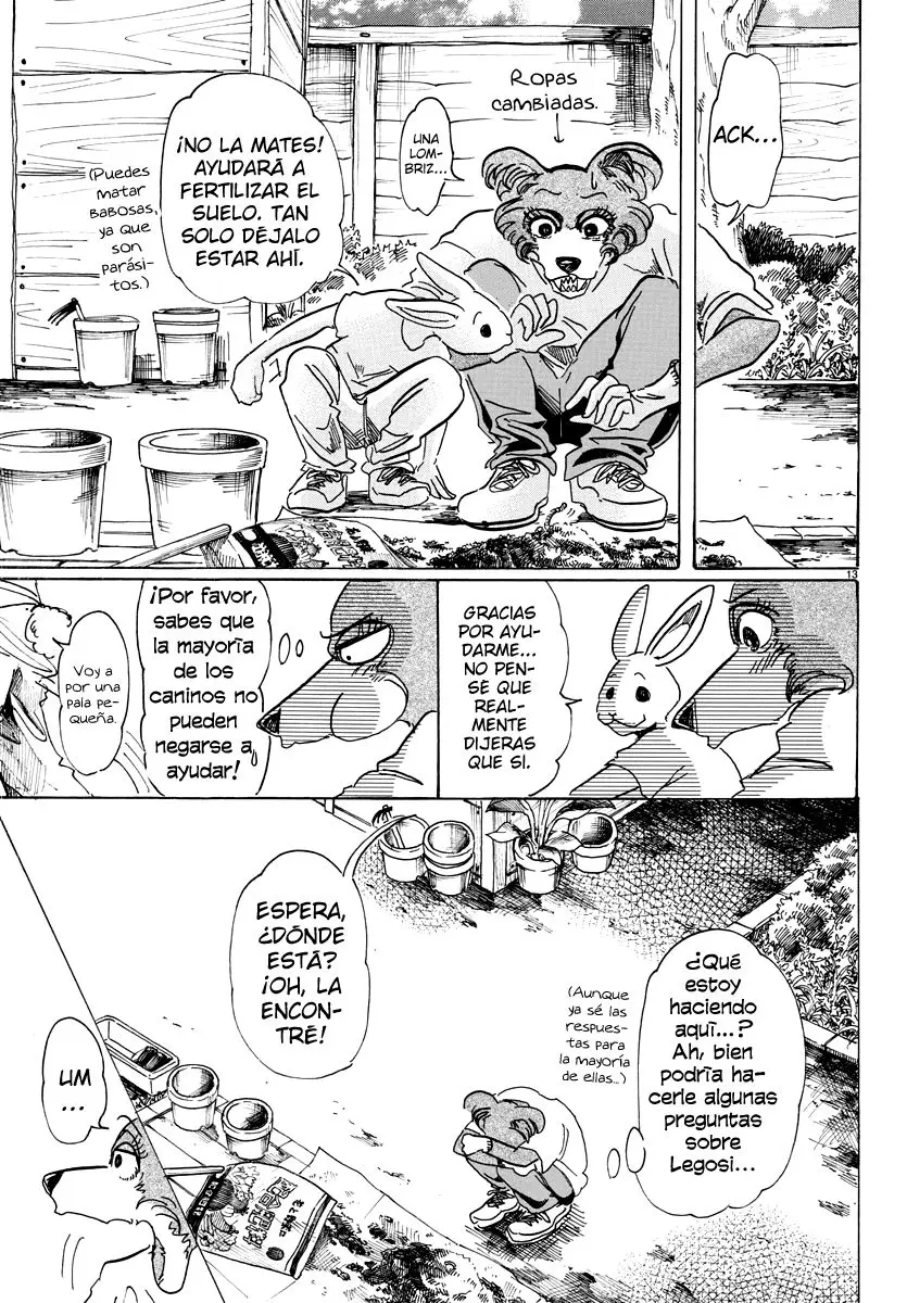 Beastars capítulo 79 página 14
