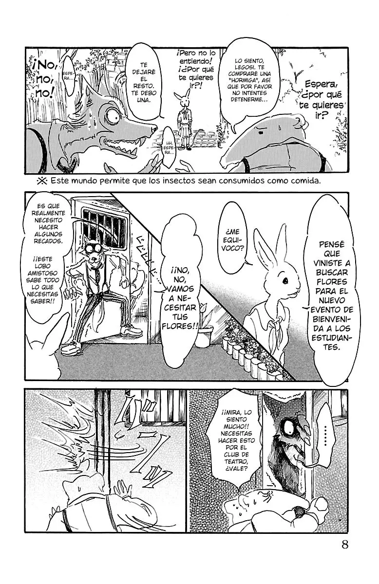 Beastars capítulo 8 página 7