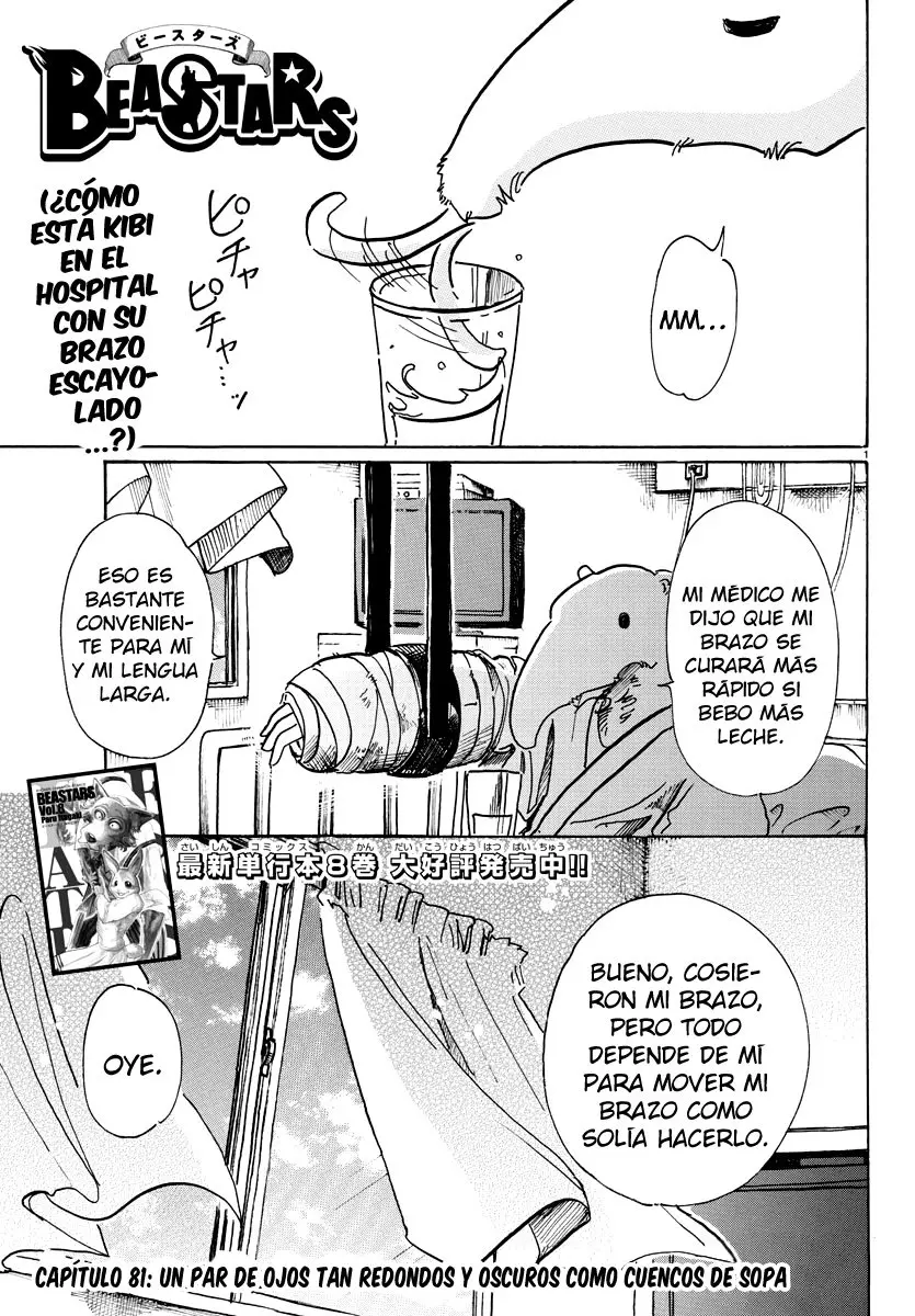 Beastars capítulo 81 página 2