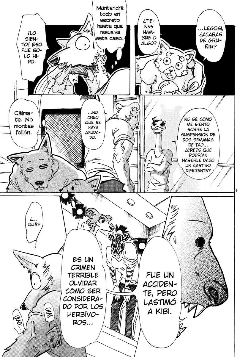 Beastars capítulo 81 página 10