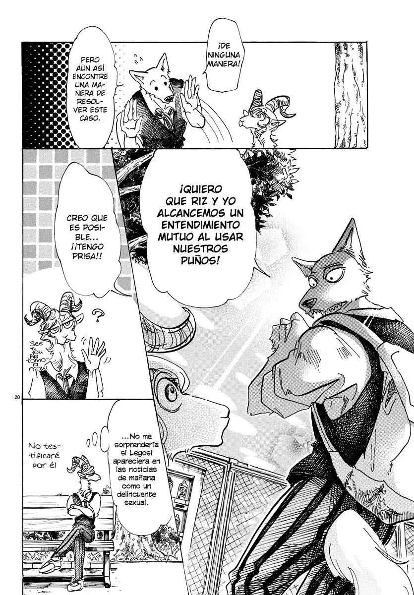 Beastars capítulo 81 página 20