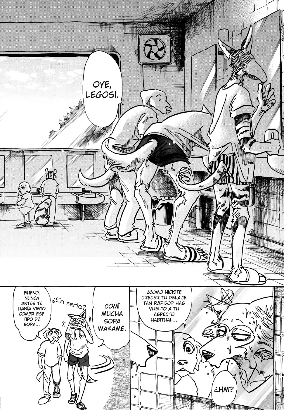 Beastars capítulo 83 página 3