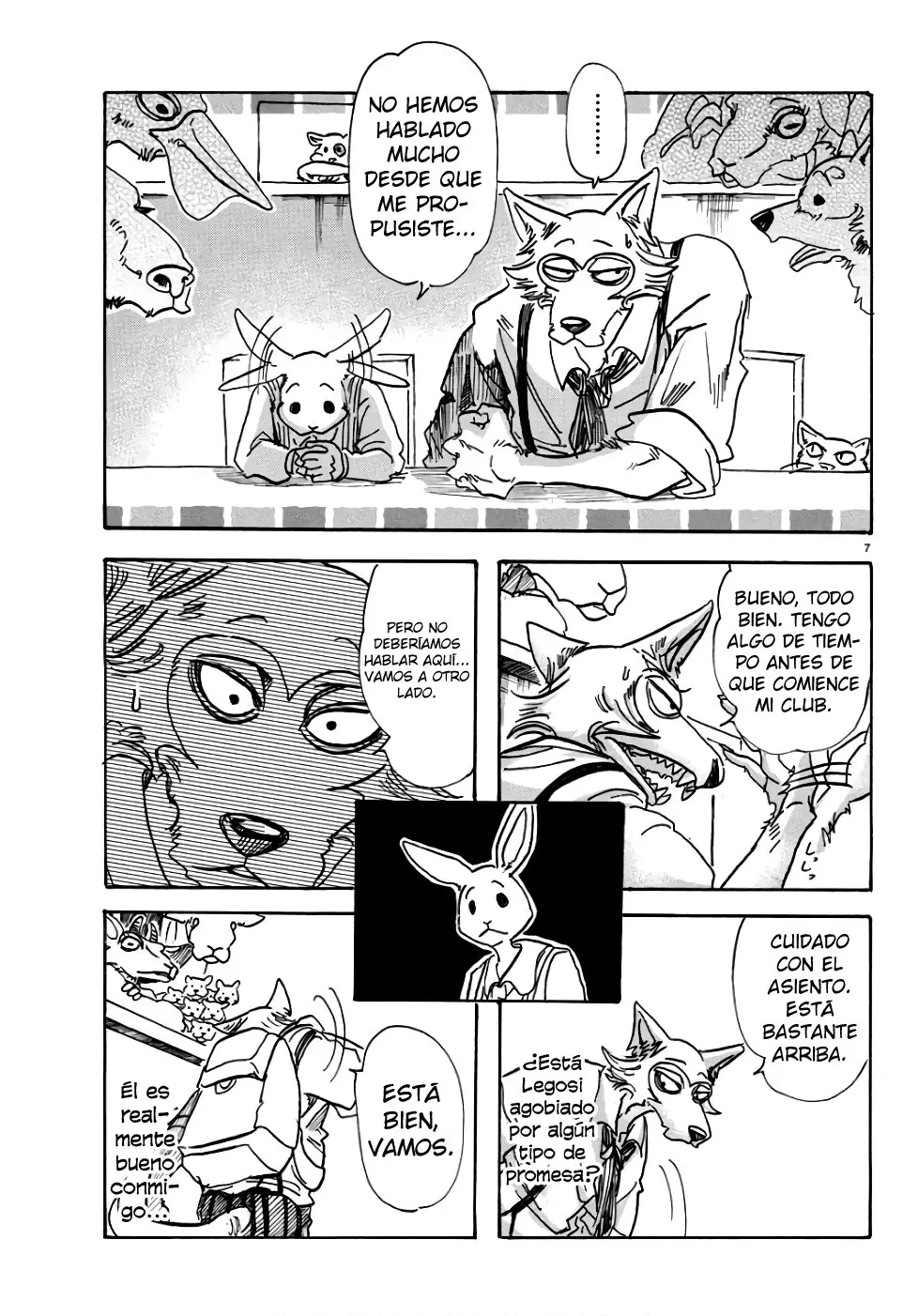 Beastars capítulo 83 página 8