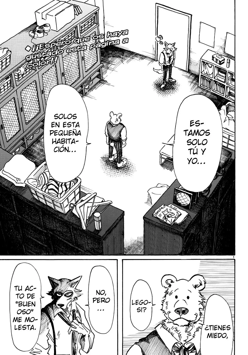 Beastars capítulo 84 página 3