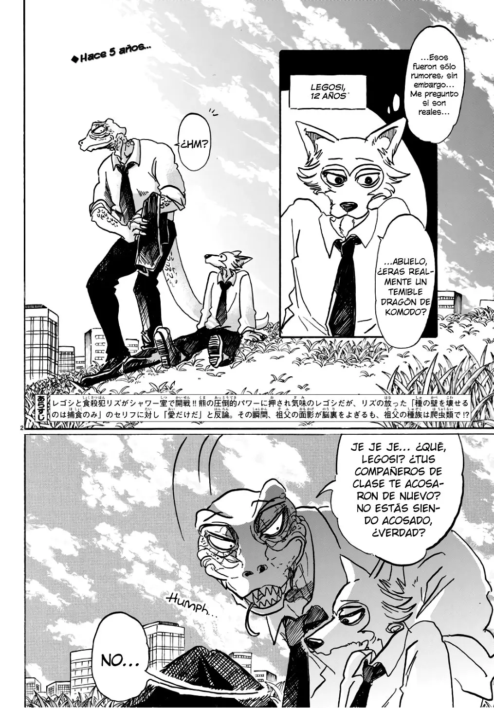 Beastars capítulo 85 página 3
