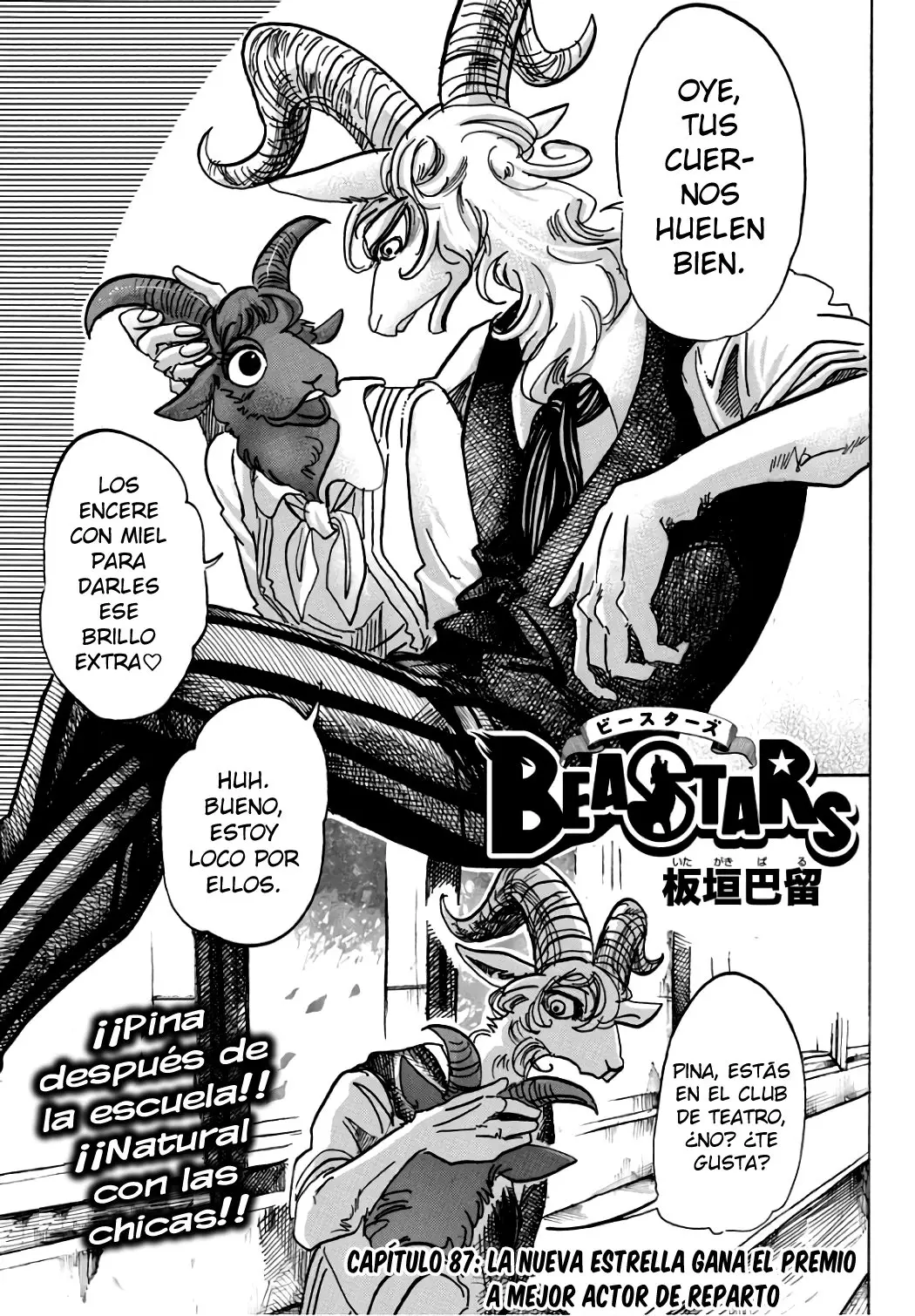 Beastars capítulo 87 página 2