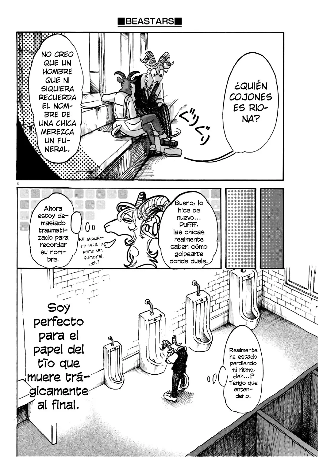 Beastars capítulo 87 página 5