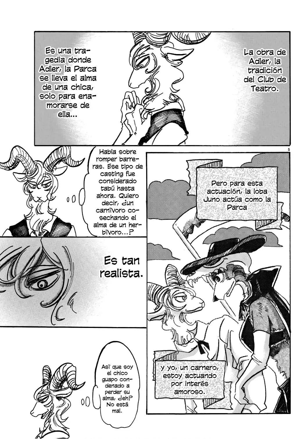 Beastars capítulo 87 página 6