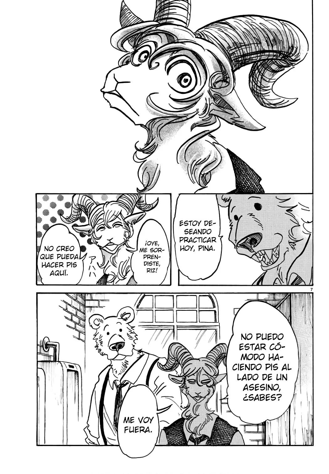 Beastars capítulo 87 página 8