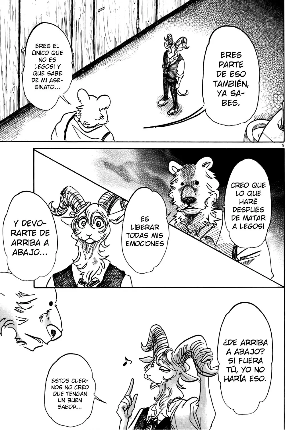 Beastars capítulo 87 página 10