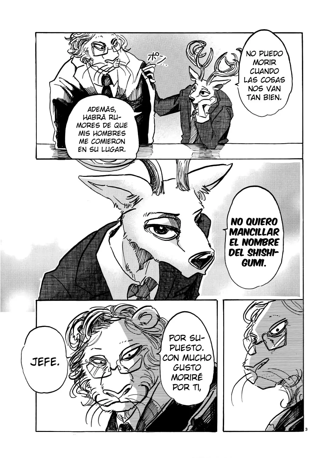 Beastars capítulo 88 página 5