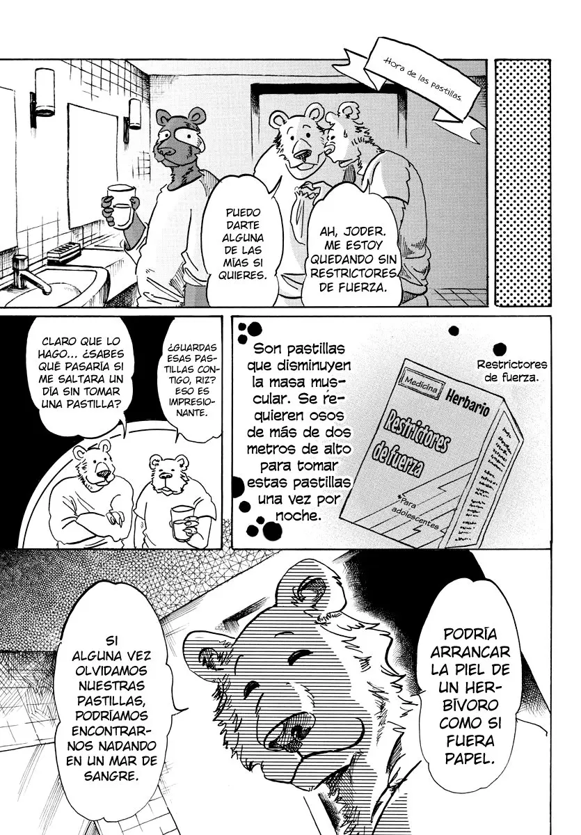 Beastars capítulo 89 página 8