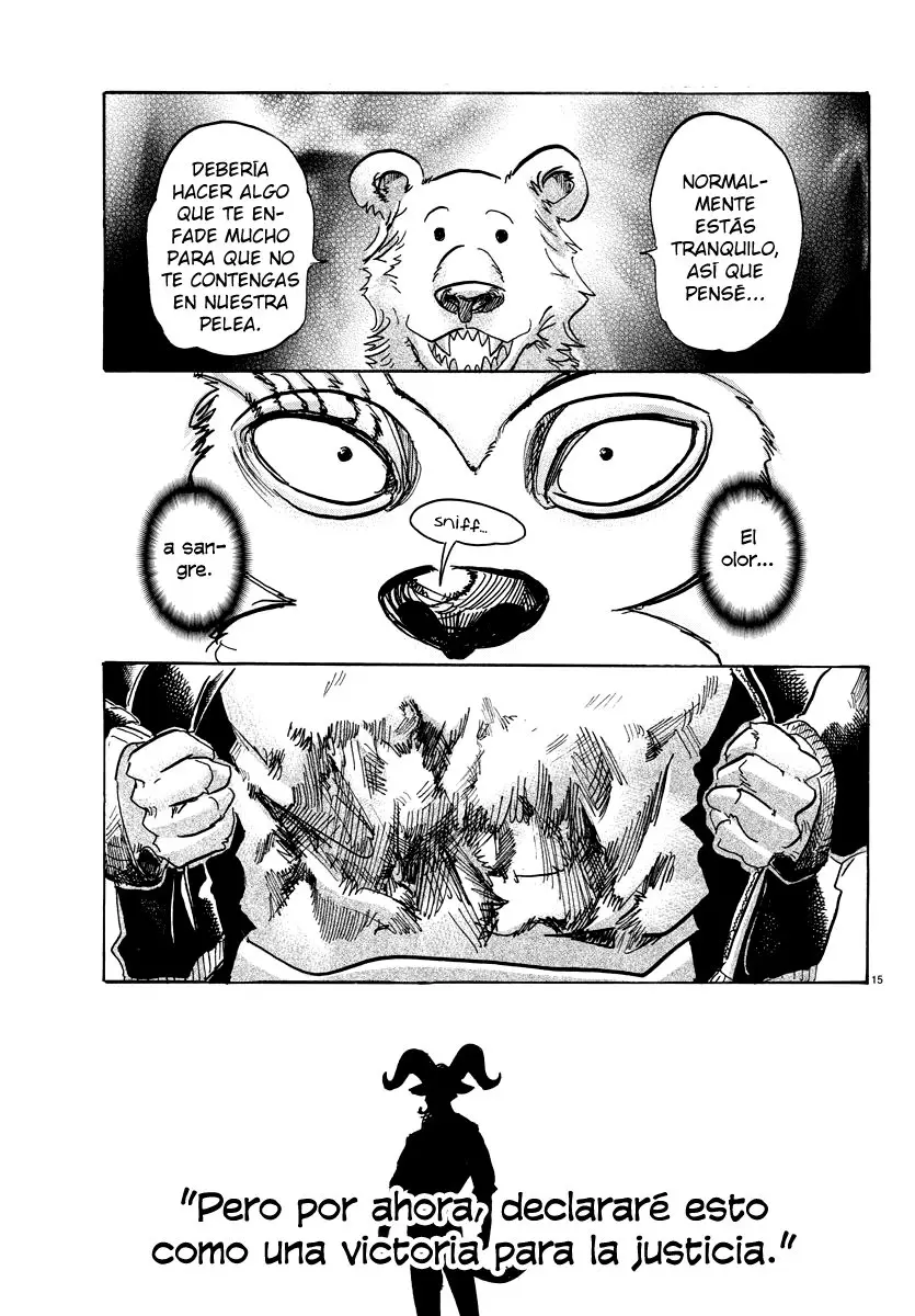 Beastars capítulo 90 página 15
