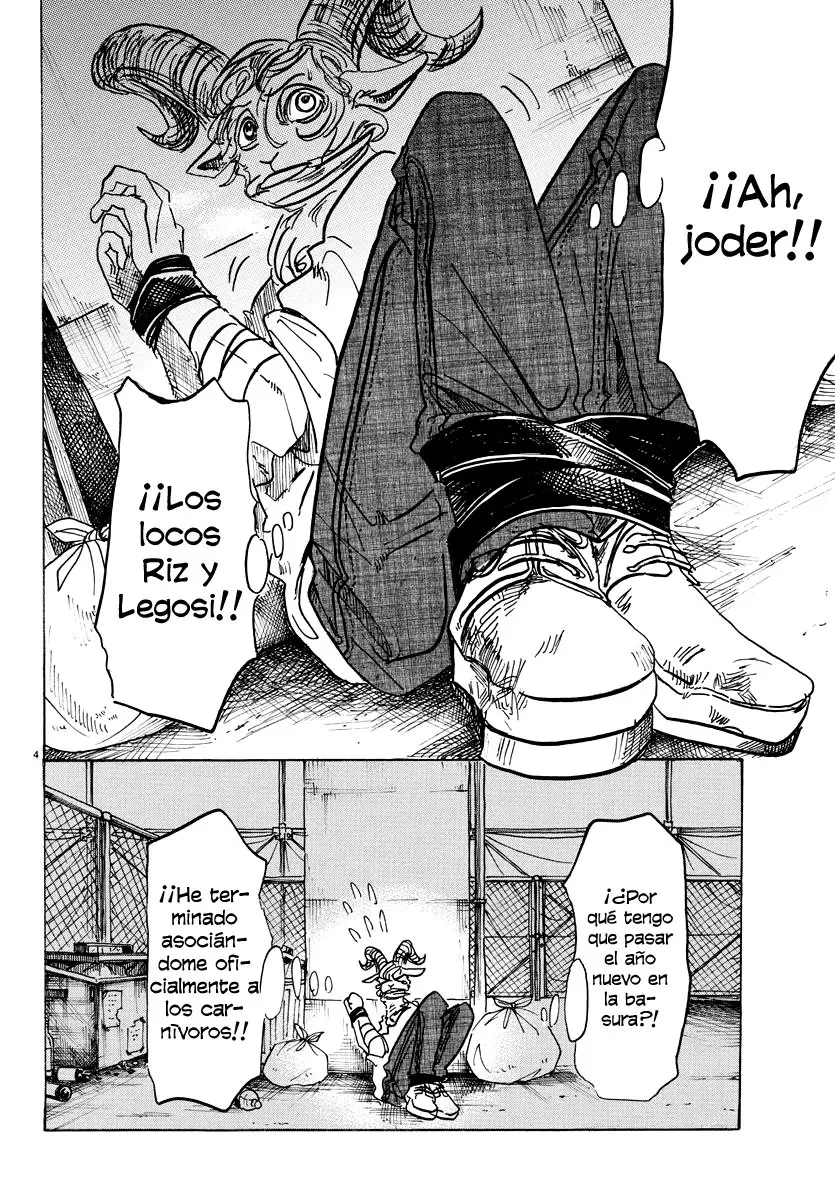Beastars capítulo 91 página 5