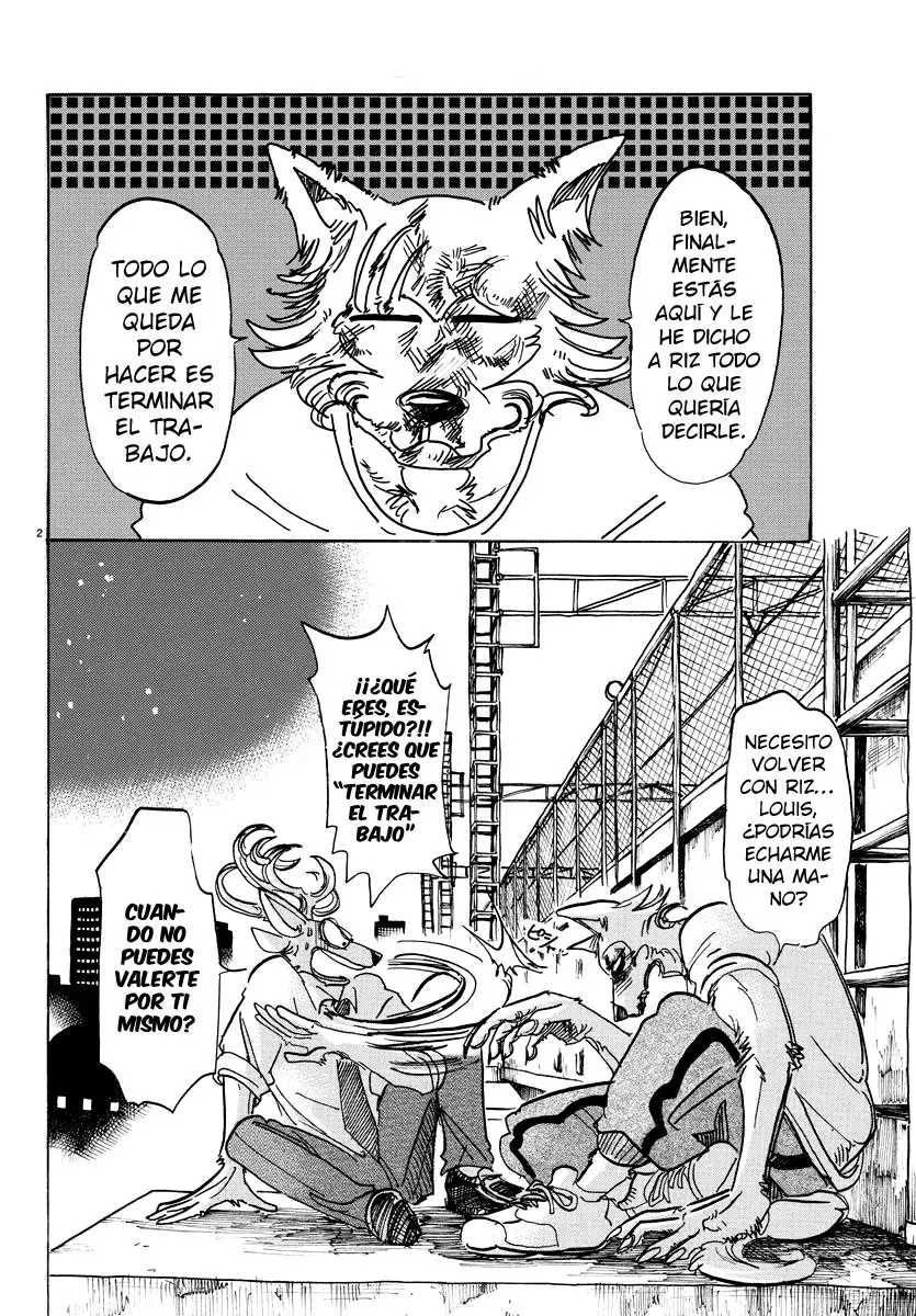 Beastars capítulo 95 página 3