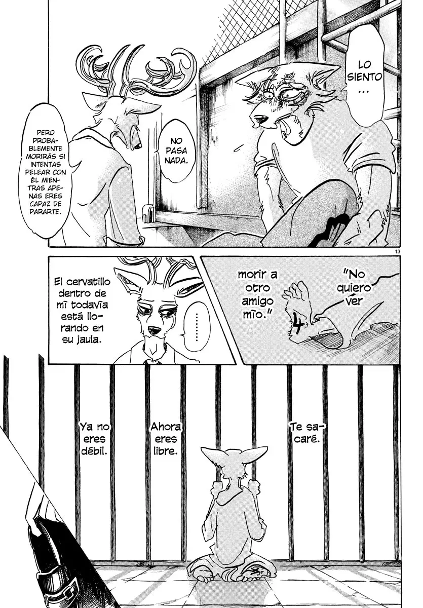 Beastars capítulo 95 página 14