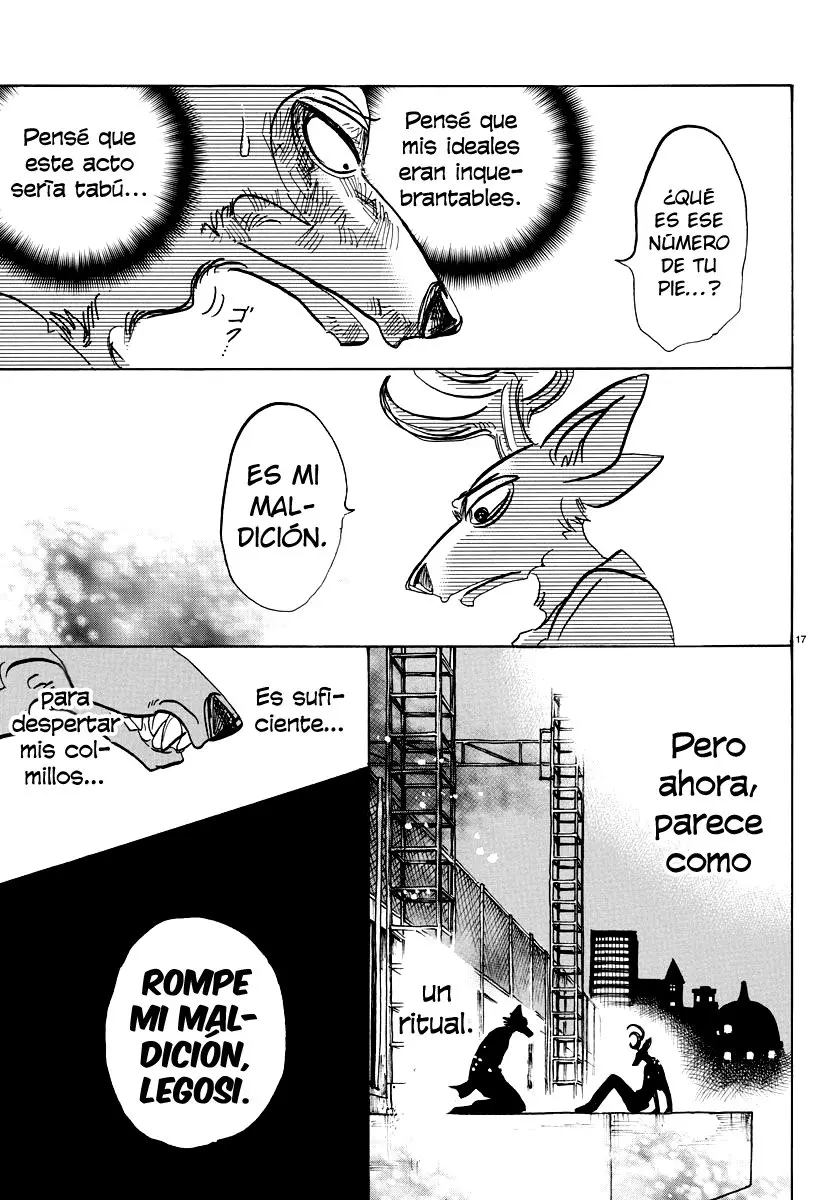 Beastars capítulo 95 página 17
