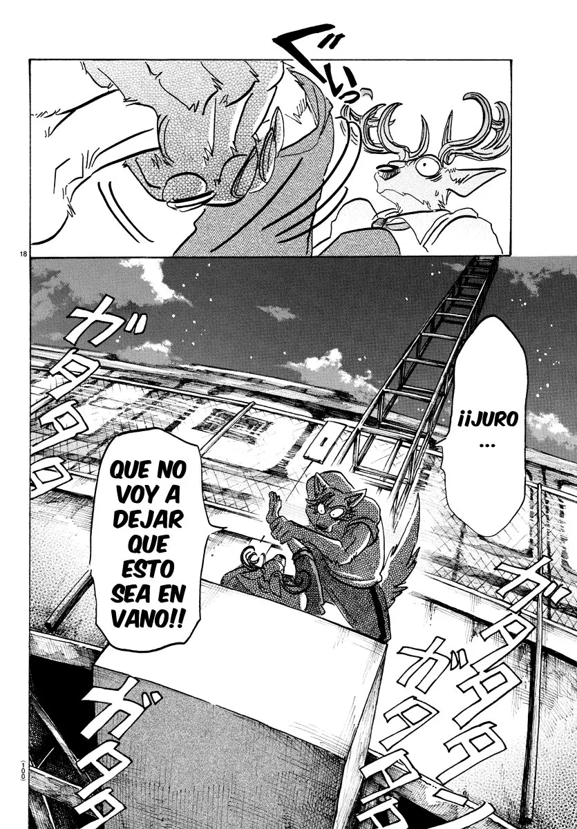Beastars capítulo 95 página 18