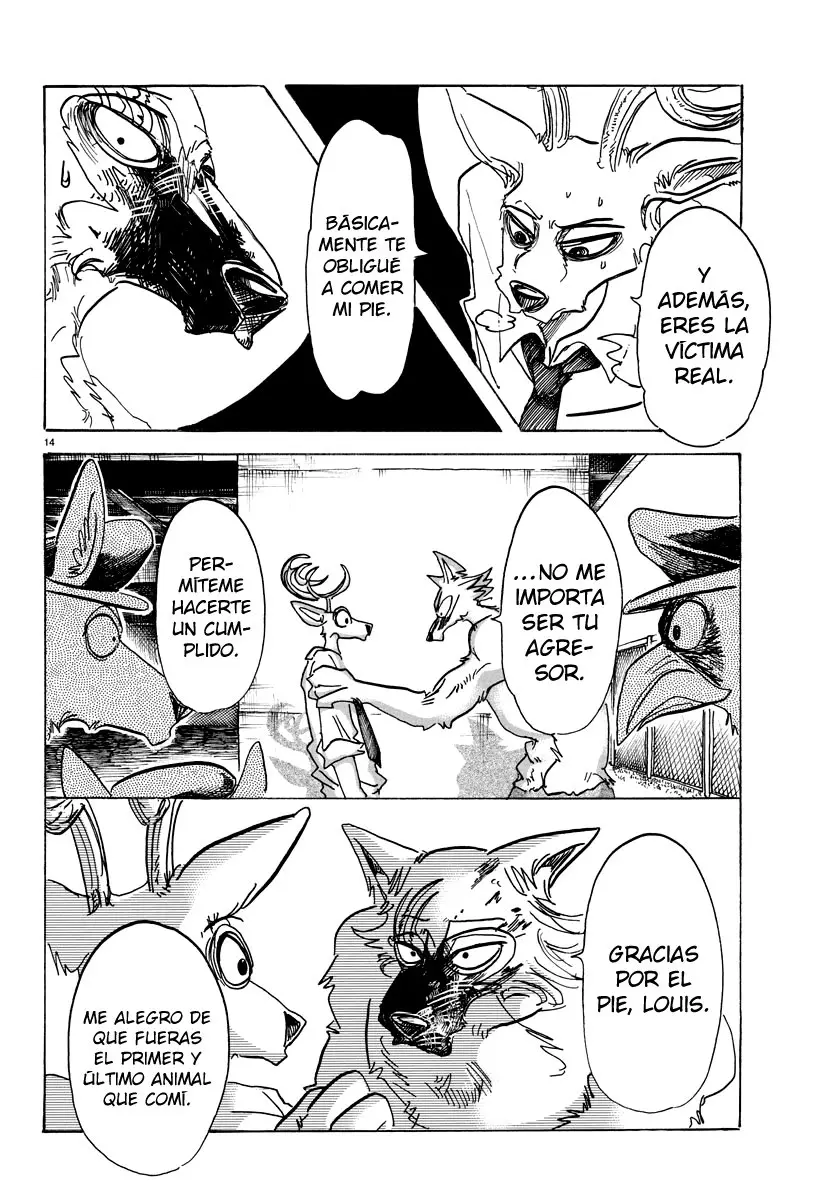 Beastars capítulo 97 página 15
