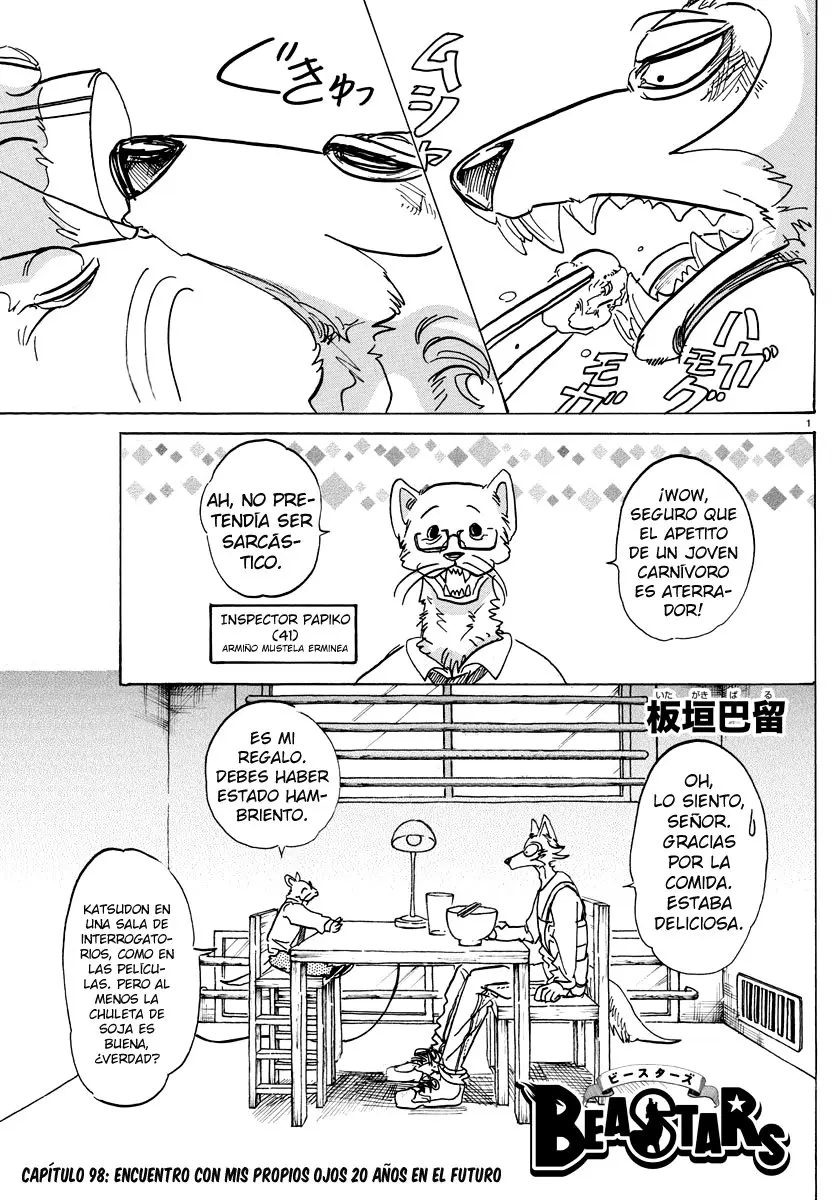 Beastars capítulo 98 página 2