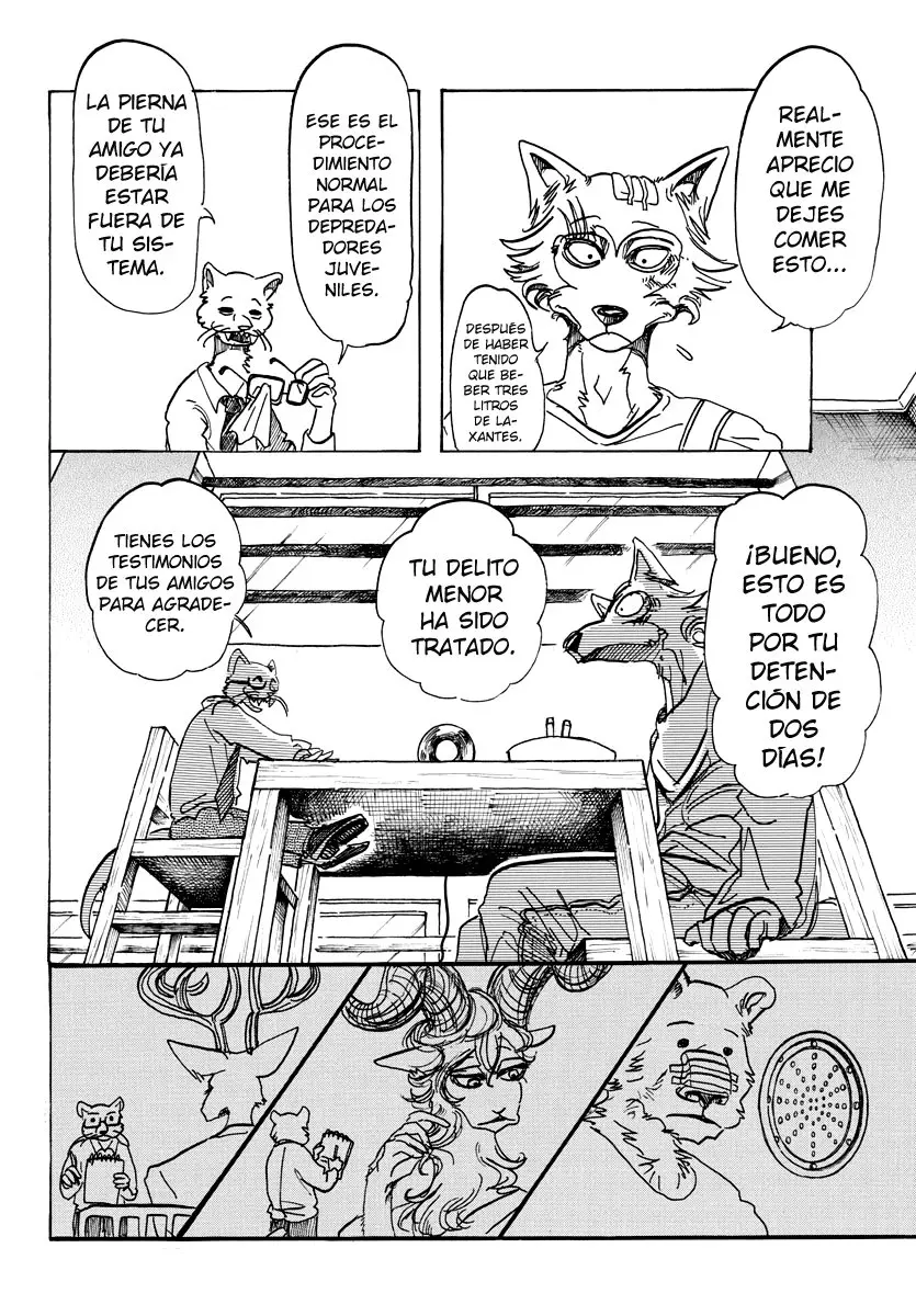Beastars capítulo 98 página 3