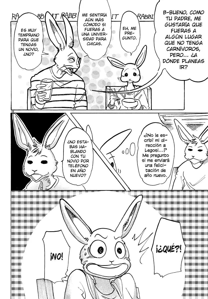 Beastars capítulo 98 página 18