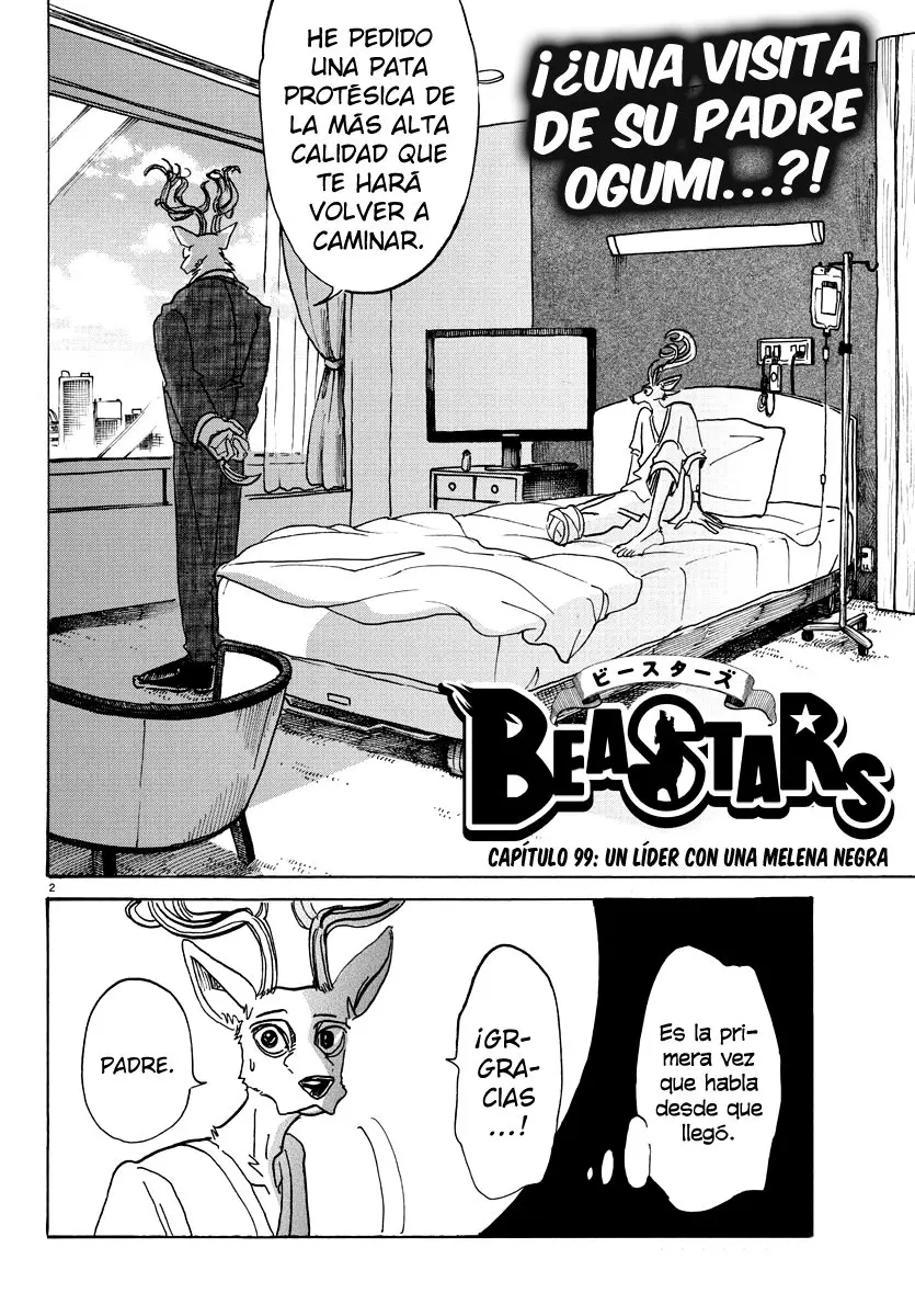 Beastars capítulo 99 página 3