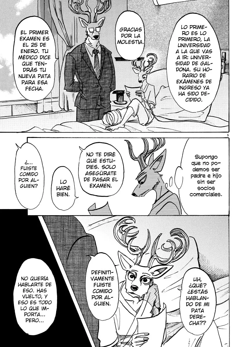 Beastars capítulo 99 página 6