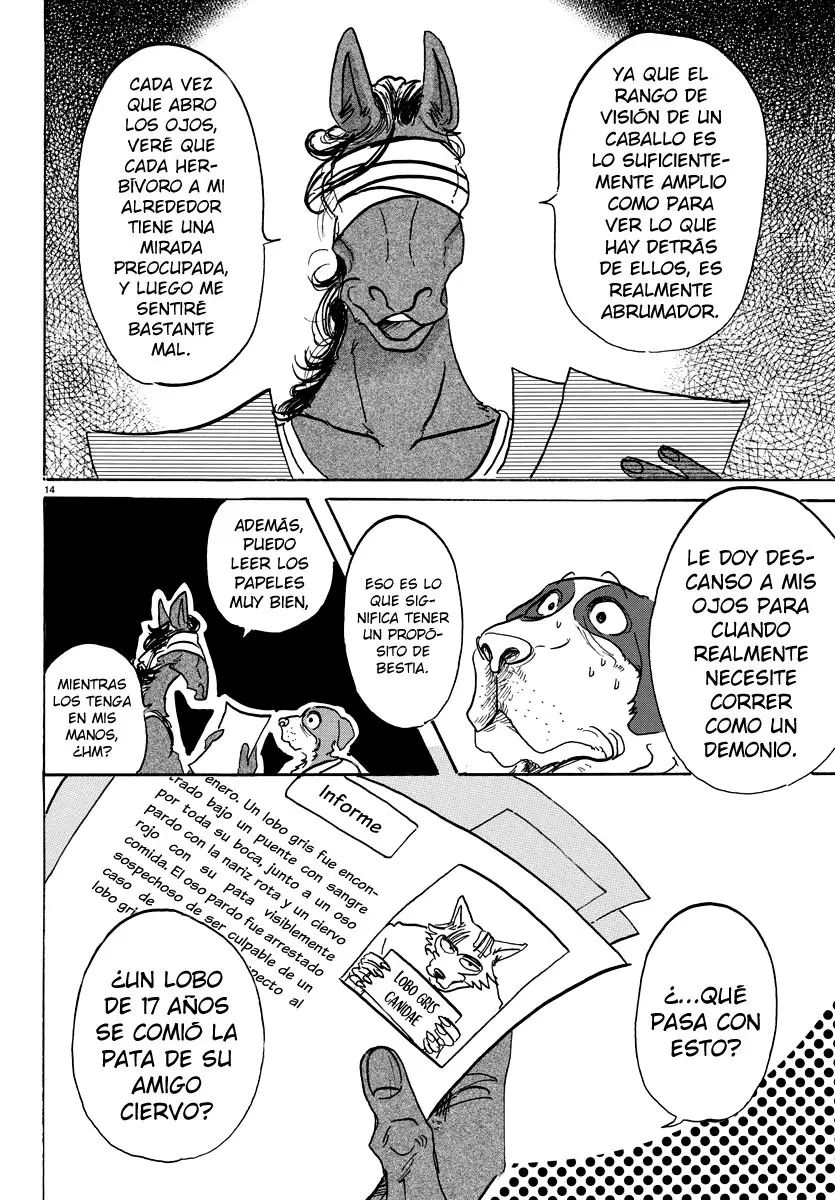 Beastars capítulo 99 página 15