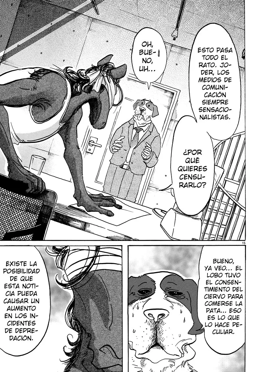 Beastars capítulo 99 página 16