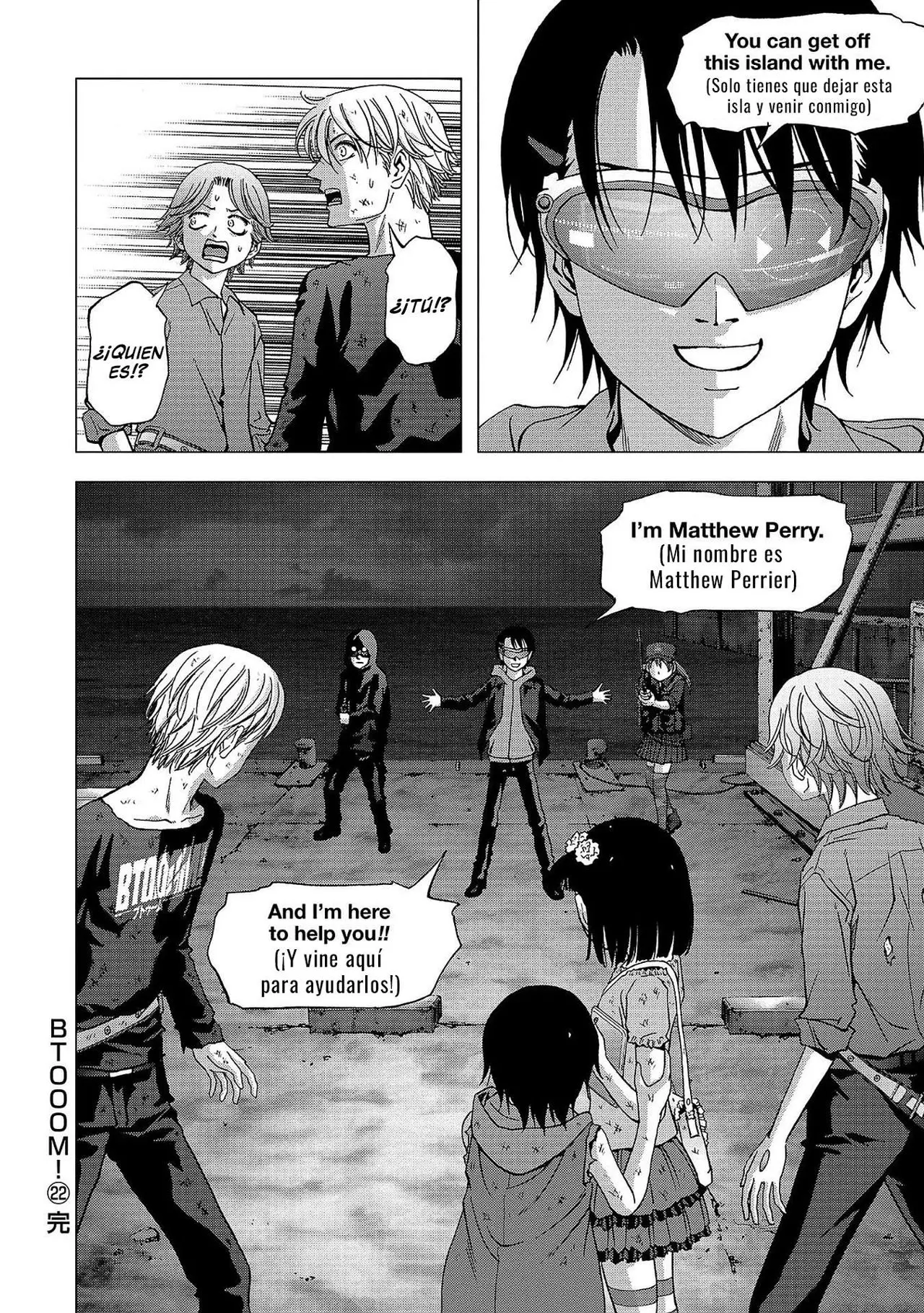BTOOOM! capítulo 105 página 55