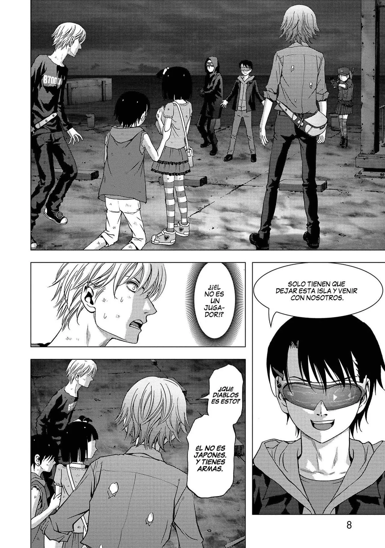 BTOOOM! capítulo 106 página 6